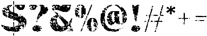 ArshineStamp-Regular otf (400) Font OTHER CHARS