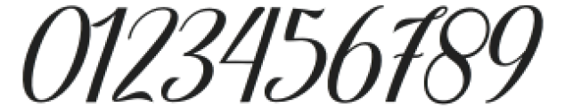 Arshinta Kirania Script Regular otf (400) Font OTHER CHARS