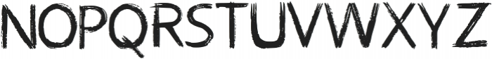 Art Brush Regular otf (400) Font UPPERCASE