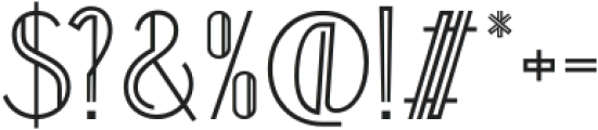 Art Decory Regular otf (400) Font OTHER CHARS