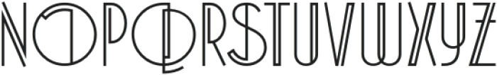 Art Decory Regular otf (400) Font UPPERCASE