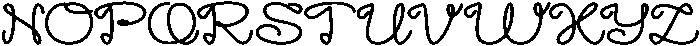 Art HEART Bold otf (700) Font UPPERCASE