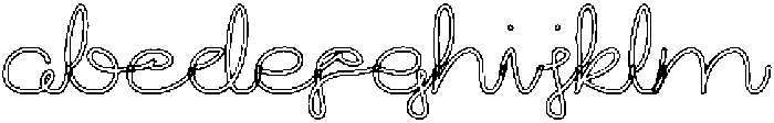 Art HEART-Hollow otf (400) FONT