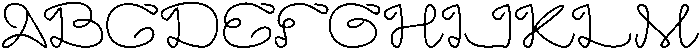 Art HEART otf (400) Font UPPERCASE