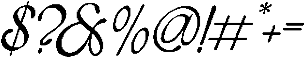 Art In Heaven Regular otf (400) Font OTHER CHARS