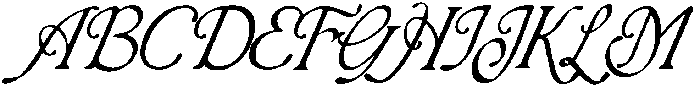 Art In Heaven Regular otf (400) Font UPPERCASE