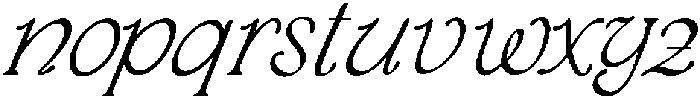 Art In Heaven Regular otf (400) Font LOWERCASE