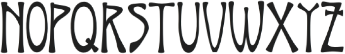 Art Nouveau Medium otf (500) Font UPPERCASE