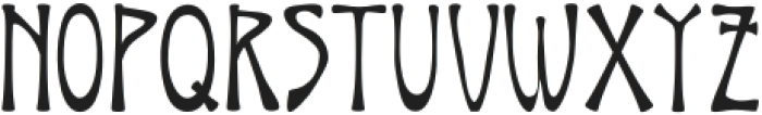 Art Nouveau Medium otf (500) Font LOWERCASE