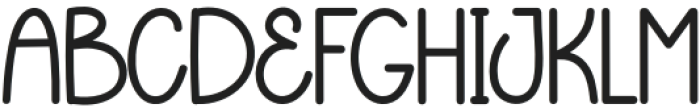 Art School Regular otf (400) Font UPPERCASE