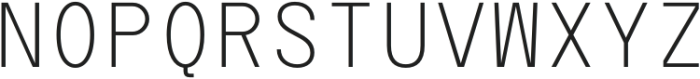 Artavion Mono Thin otf (100) Font UPPERCASE