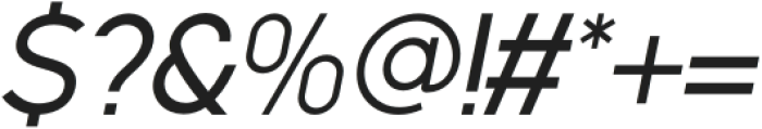 Artavion Oblique otf (400) Font OTHER CHARS