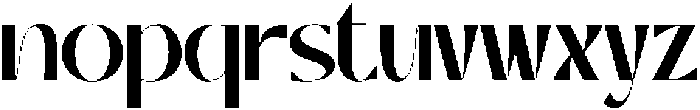 Artboard otf (400) Font LOWERCASE