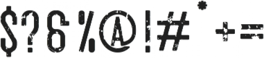 Artefak Vintage Typeface otf (400) Font OTHER CHARS