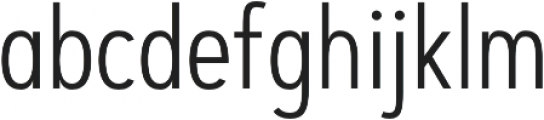 Artegra Sans Condensed Alt Light otf (300) Font LOWERCASE