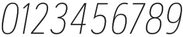 Artegra Sans Condensed Alt Thin Italic otf (100) Font OTHER CHARS