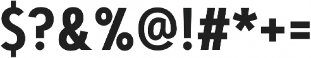Artegra Sans Condensed SemiBold otf (600) Font OTHER CHARS