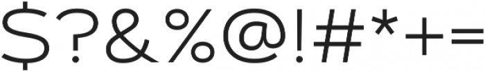 Artegra Sans Extended Alt Light otf (300) Font OTHER CHARS
