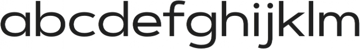 Artegra Sans Extended Alt Medium otf (500) Font LOWERCASE