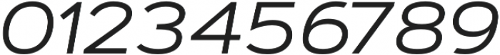 Artegra Sans Extended Alt Regular Italic otf (400) Font OTHER CHARS