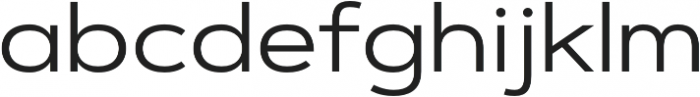 Artegra Sans Extended Alt Regular otf (400) Font LOWERCASE