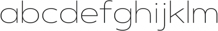 Artegra Sans Extended Alt Thin otf (100) Font LOWERCASE