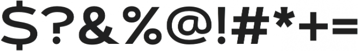 Artegra Sans Extended SemiBold otf (600) Font OTHER CHARS
