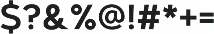 Artegra Sans SemiBold otf (600) Font OTHER CHARS