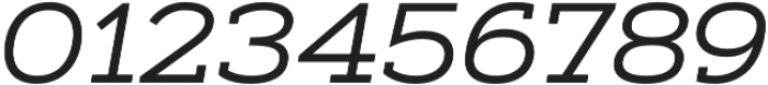 Artegra Slab Extended Regular Italic otf (400) Font OTHER CHARS