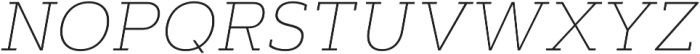 Artegra Slab Thin Italic otf (100) Font UPPERCASE