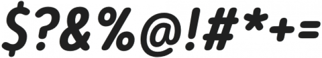 Artegra Soft Cn SemiBold Italic otf (600) Font OTHER CHARS