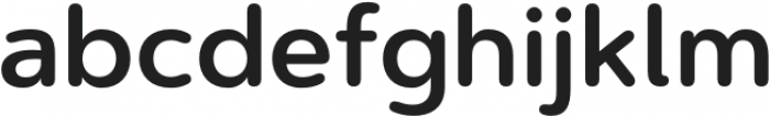 Artegra Soft SemiBold otf (600) Font LOWERCASE