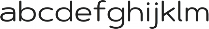 ArtegraSoftEx-Regular otf (400) Font LOWERCASE