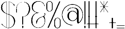 Artemis Regular otf (400) Font OTHER CHARS