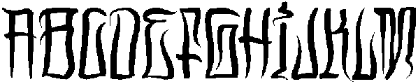 Artemis Regular otf (400) Font UPPERCASE