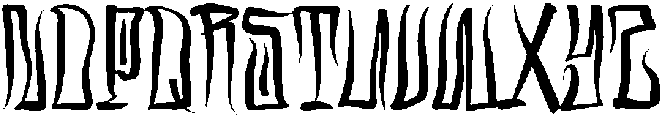 Artemis Regular otf (400) Font UPPERCASE