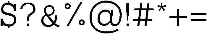 Artemis otf (400) Font OTHER CHARS
