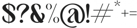 Artemova-Regular otf (400) Font OTHER CHARS
