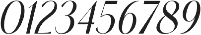 Artena-Italic otf (400) Font OTHER CHARS