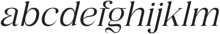 Arteta-Italic otf (400) Font LOWERCASE