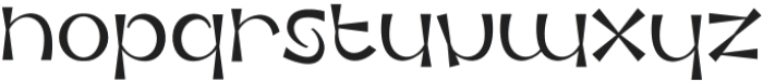 Artex Regular otf (400) Font LOWERCASE