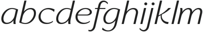 Artezy Extra Light Italic otf (200) FONT
