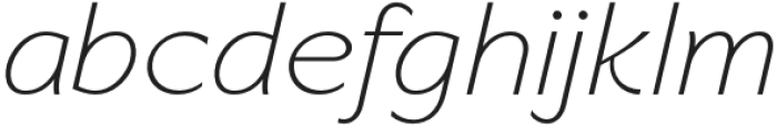Artezy Thin Italic otf (100) FONT