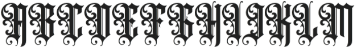 Artgravis-Regular otf (400) Font UPPERCASE