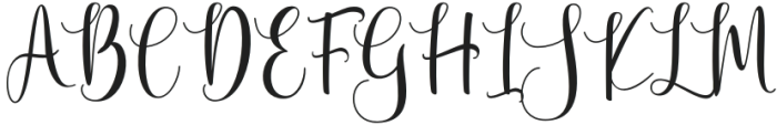 Artheliana otf (400) Font UPPERCASE