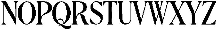 Arthivea Regular otf (400) Font UPPERCASE