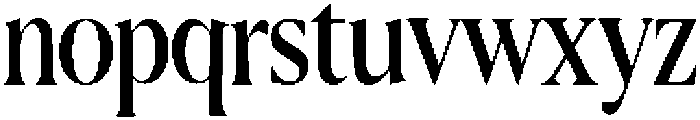 Arthivea Regular otf (400) Font LOWERCASE