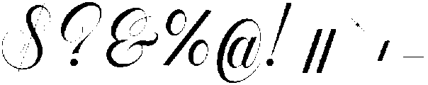 Artho Willians otf (400) Font OTHER CHARS