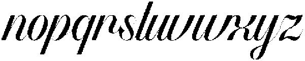 Artho Willians otf (400) Font LOWERCASE
