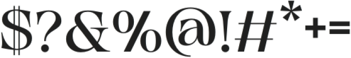 Arthona Regular otf (400) Font OTHER CHARS
